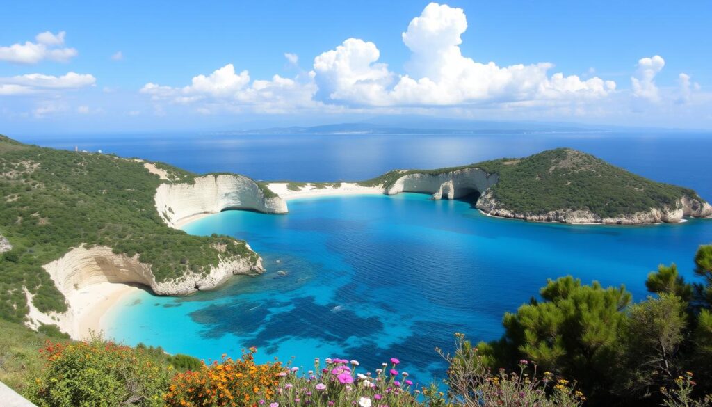 Albanische Riviera Küstenlandschaft