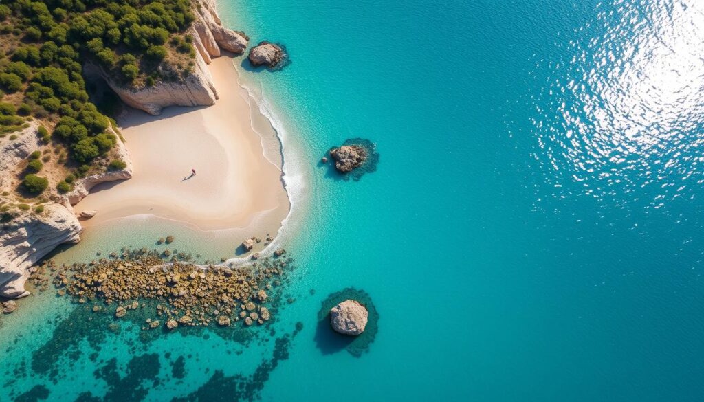 Dhermi Beach in Albanien