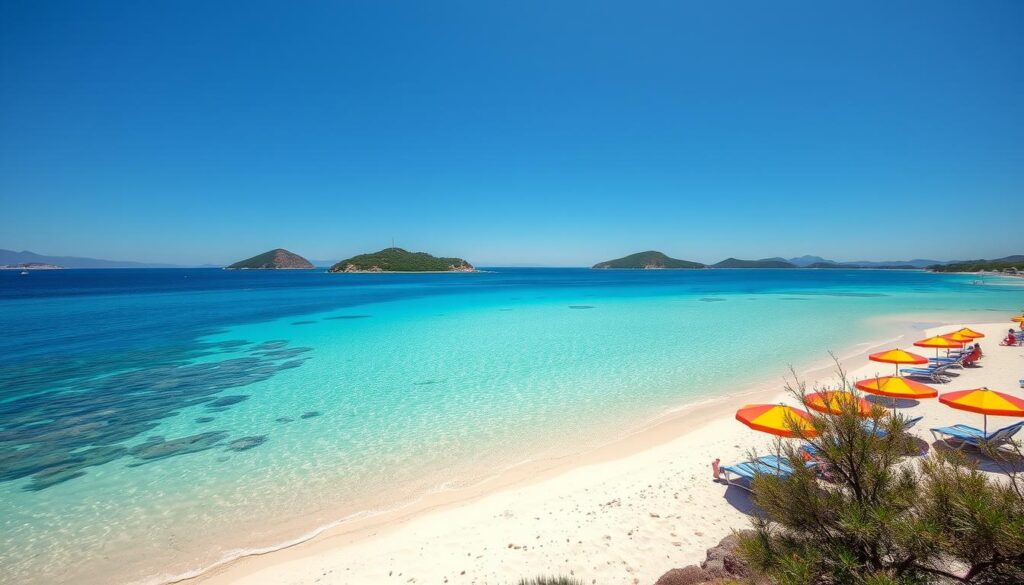 Ksamil Bilder der Albanischen Riviera