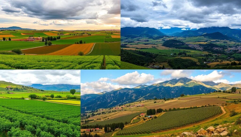 Landwirtschaft in Albaniens Klimazonen