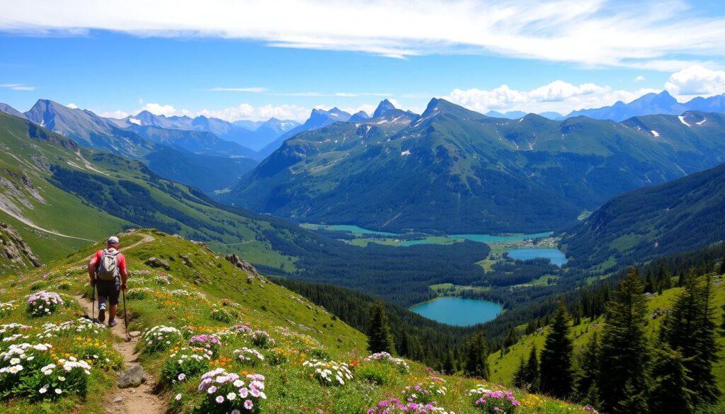 Nationalparks in Albanien Bergwandern