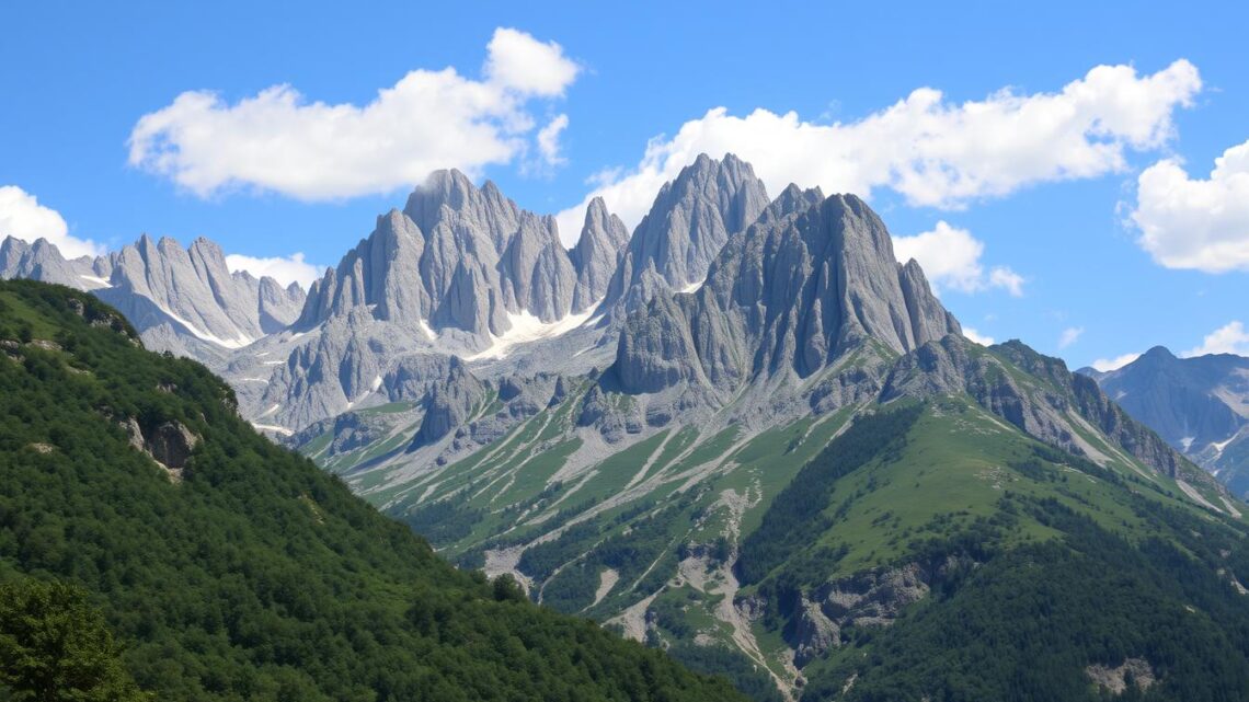 Albanien Berge – Majestätische Gipfel der Bergwelt Albanien Berge – Majestätische Gipfel der Bergwelt