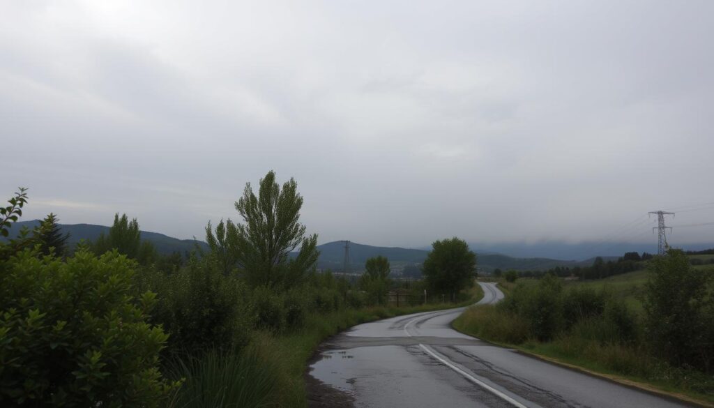 Niederschlag und Wolkendecke im März