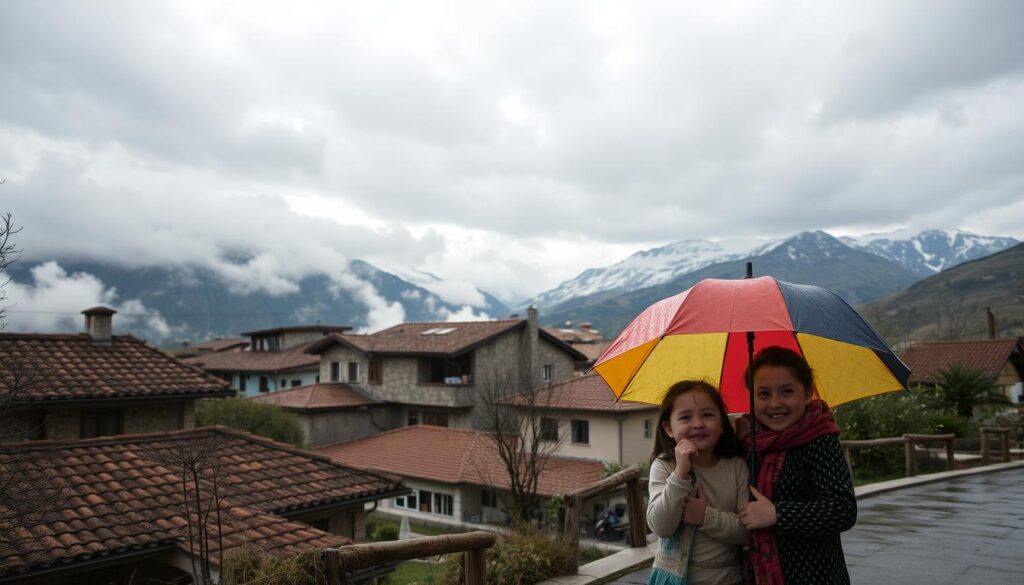 Umgang mit wechselhaftem Wetter im April