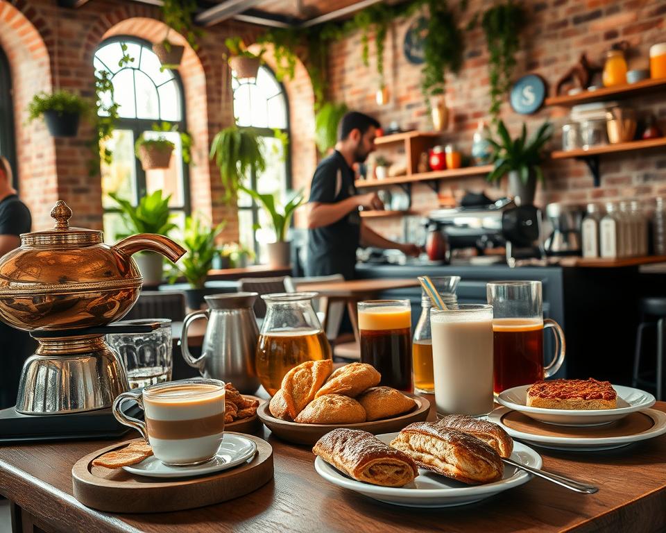 Albanische Getränke und Kaffeekultur