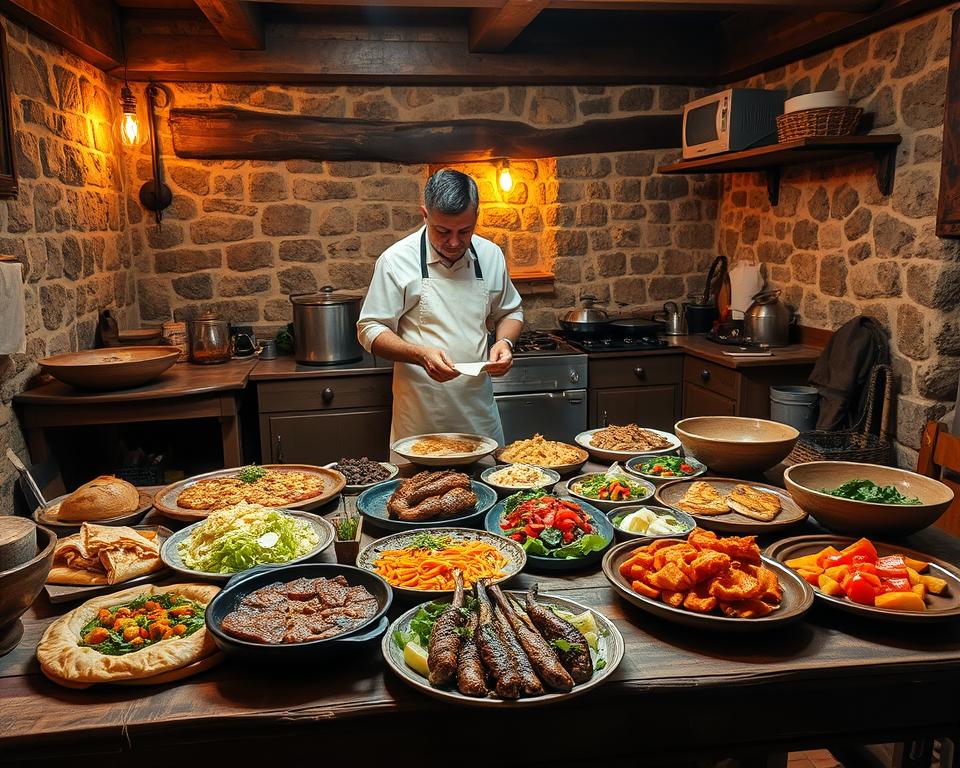 Albanische Küche in Fier