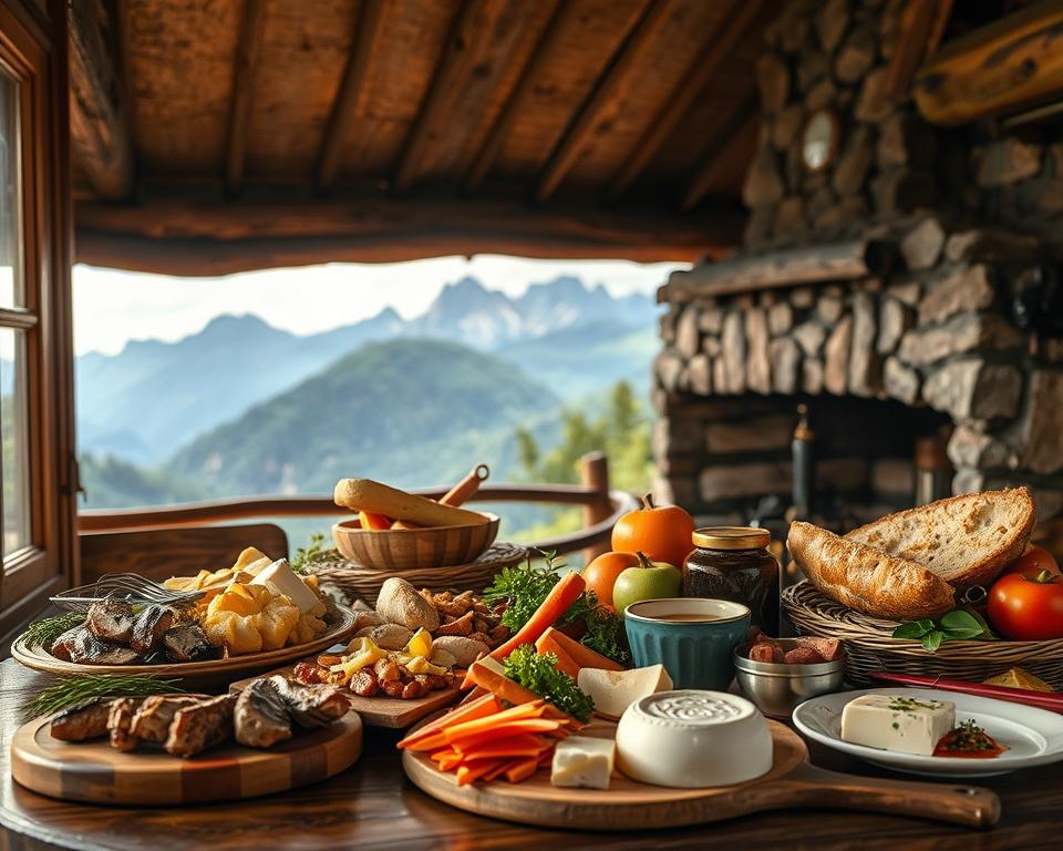 Balkan Bergküche Spezialitäten