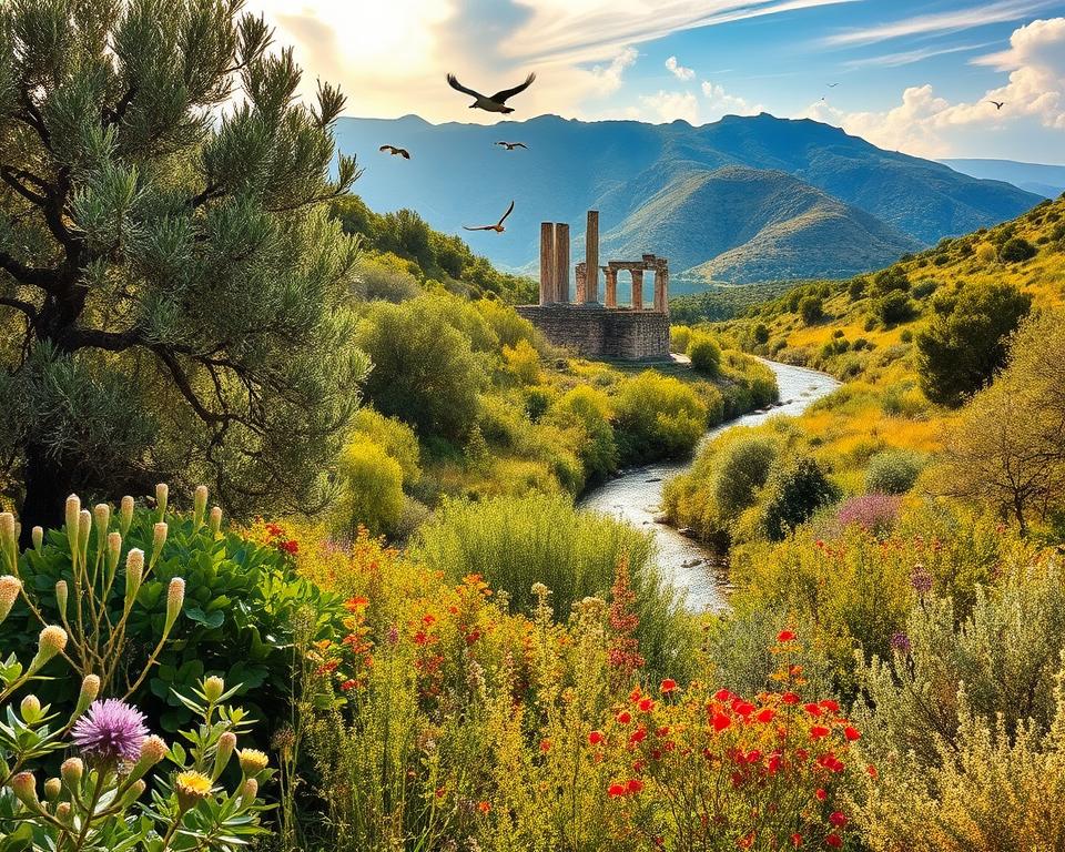 Biodiversität im Nationalpark Butrint