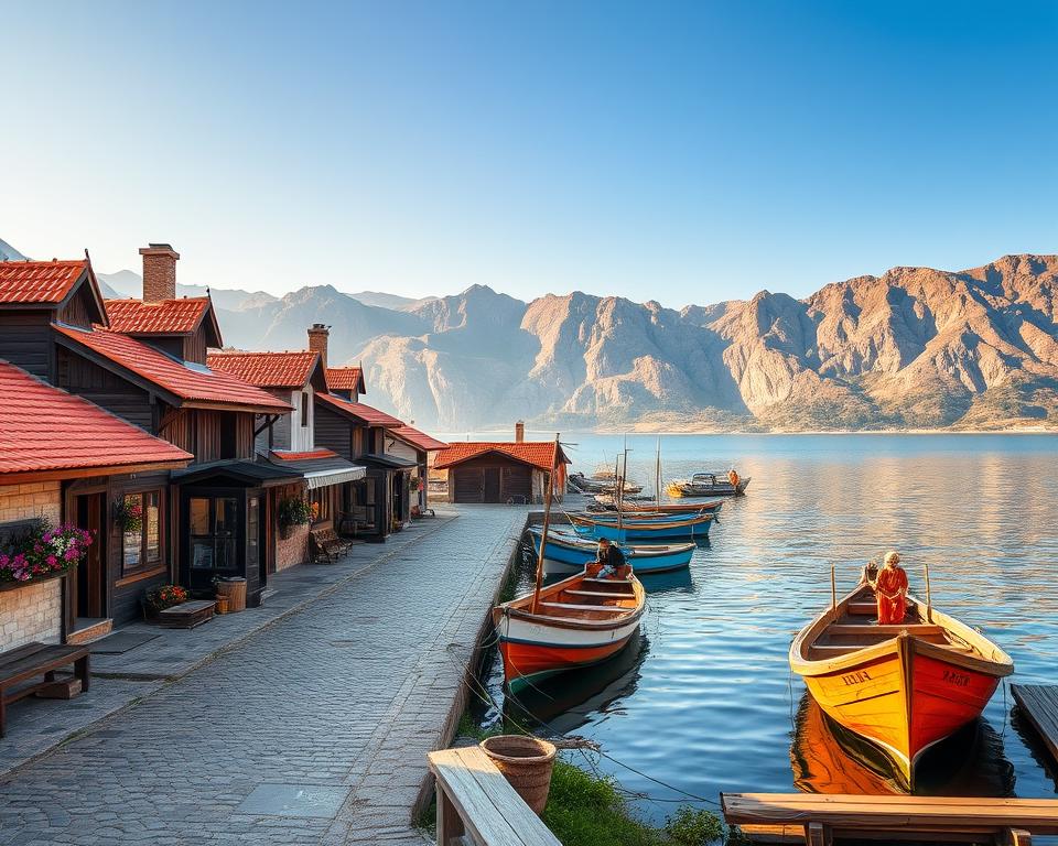 Fischerdörfer Skutari See Kultur