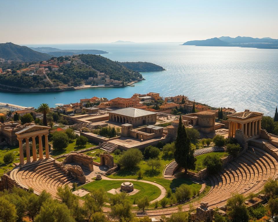 Historische Epochen von Butrint