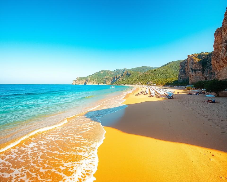 Längster Strand Albanien Borsh Beach