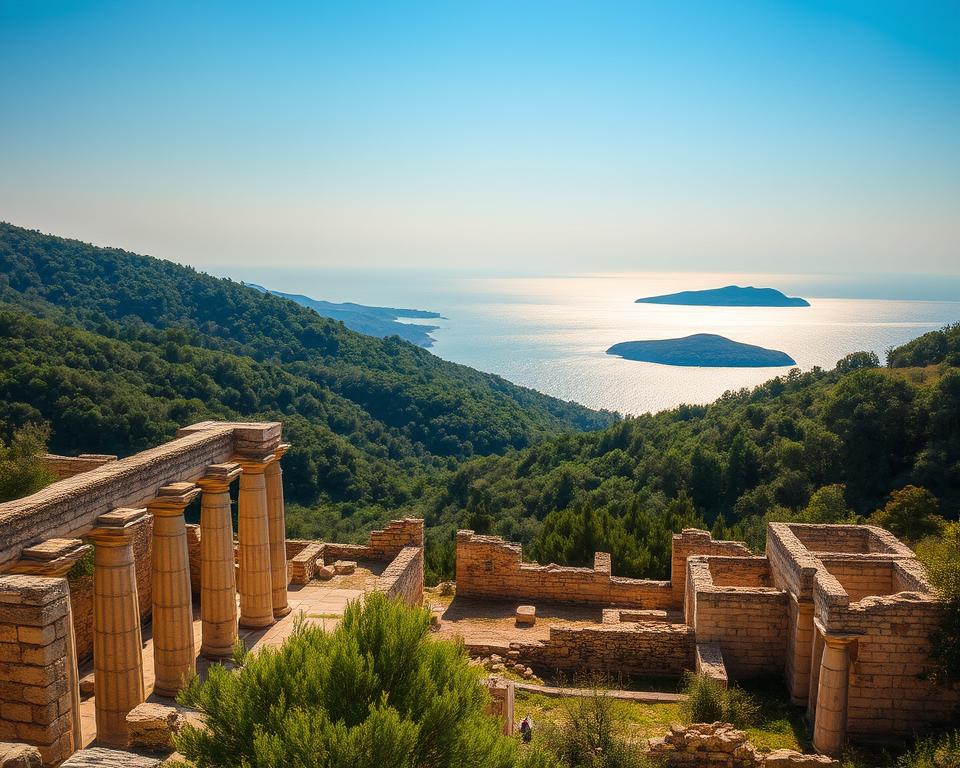 Lage Nationalpark Butrint Lage Nationalpark Butrint