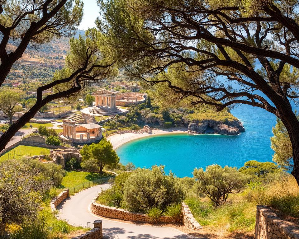 Nationalpark Butrint Anreise und Standort