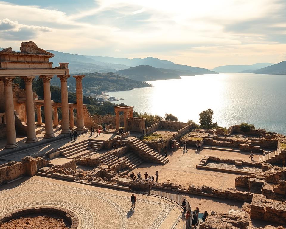 Sehenswürdigkeiten Butrint Ausgrabungsstätte Sehenswürdigkeiten Butrint Ausgrabungsstätte