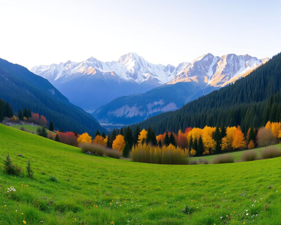Valbona Valley Jahreszeiten