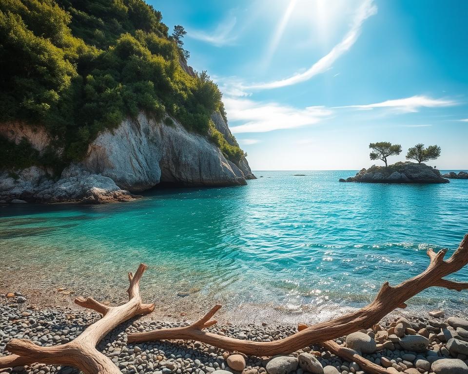 Versteckte Strände Montenegro Adriaküste