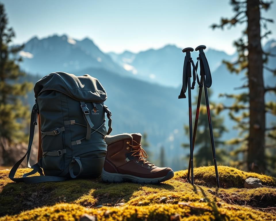 Wanderausrüstung für Balkangipfel