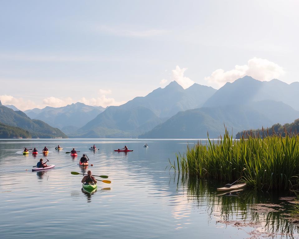 Wassersport am Skutarisee