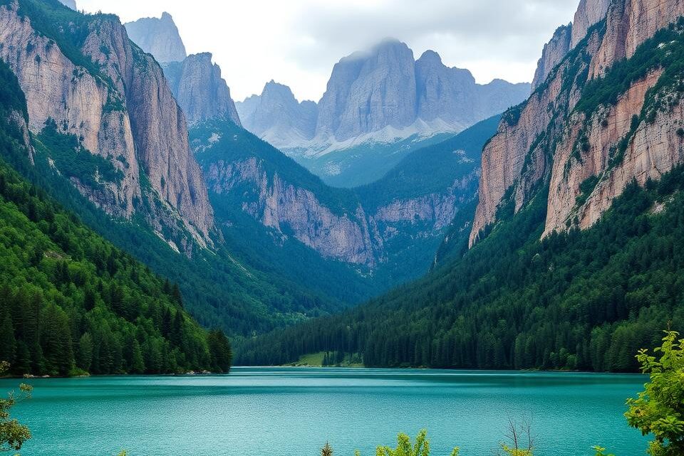 Koman See Albanien – Ein traumhafter Bergsee Koman See Albanien – Ein traumhafter Bergsee