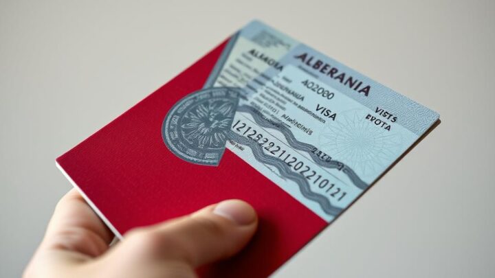 Visum für Albanien – Einfach und schnell beantragen