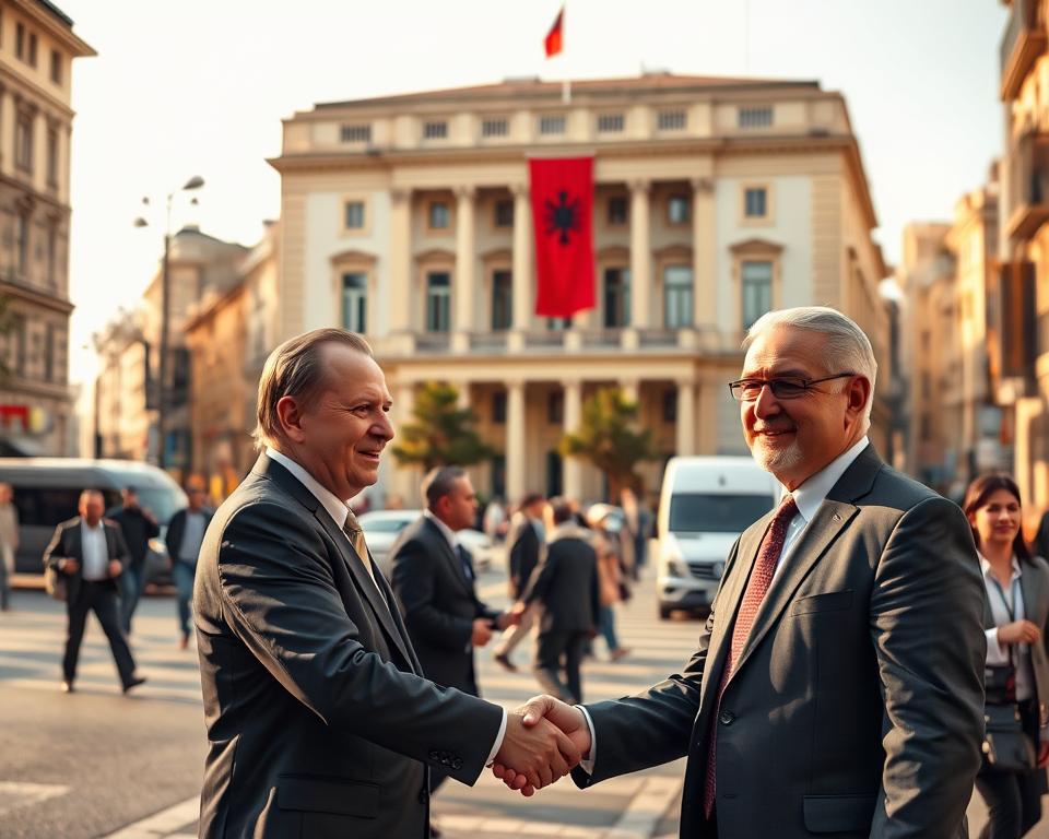 Behördenkooperation in Albanien Behördenkooperation in Albanien