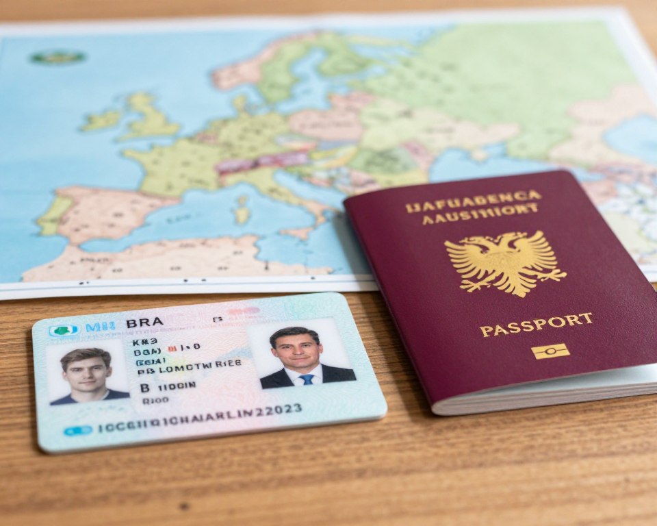 Albanien Personalausweis und Reisepass Albanien Personalausweis und Reisepass