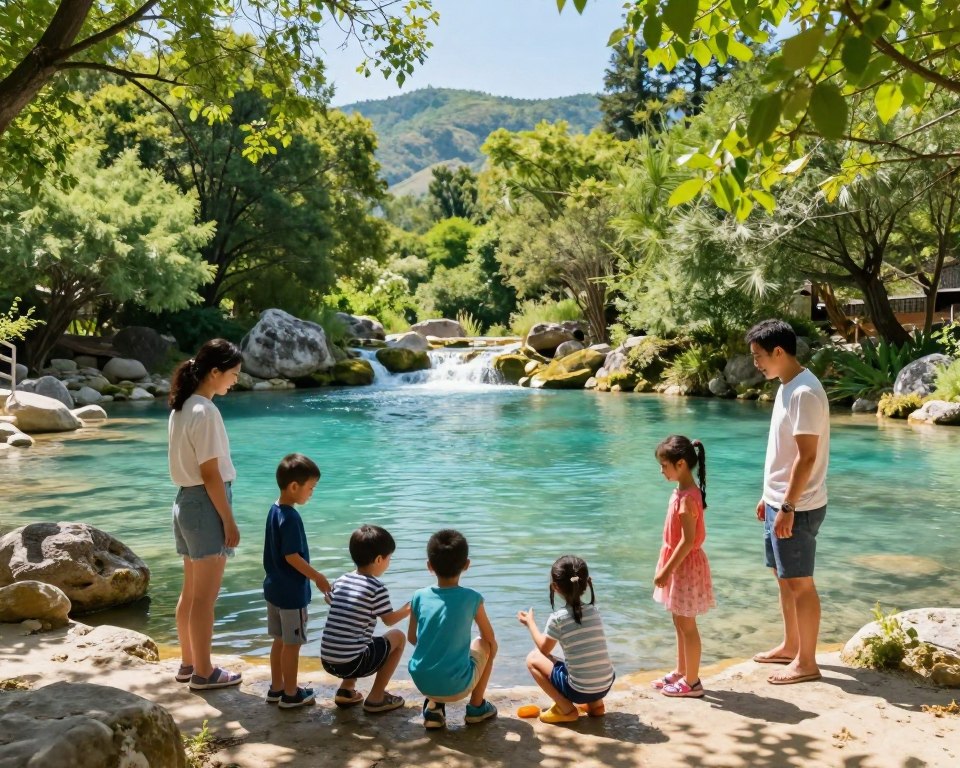Das Blaue Auge mit Kindern besuchen Das Blaue Auge mit Kindern besuchen