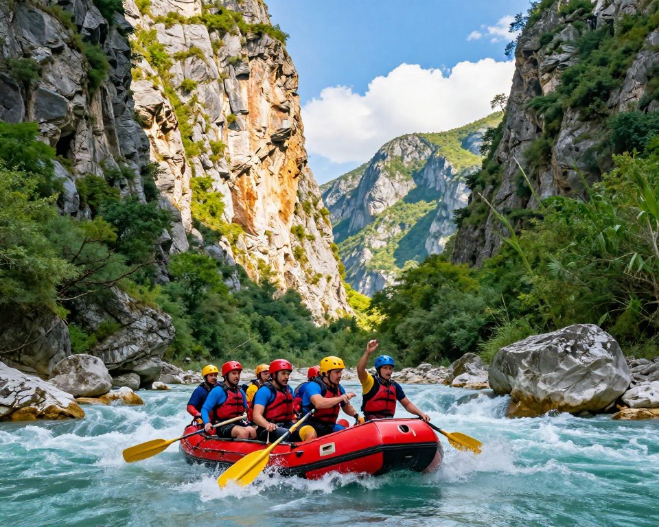 Geführtes Rafting beim Osum-Canyon Tourenvergleich Geführtes Rafting beim Osum-Canyon Tourenvergleich