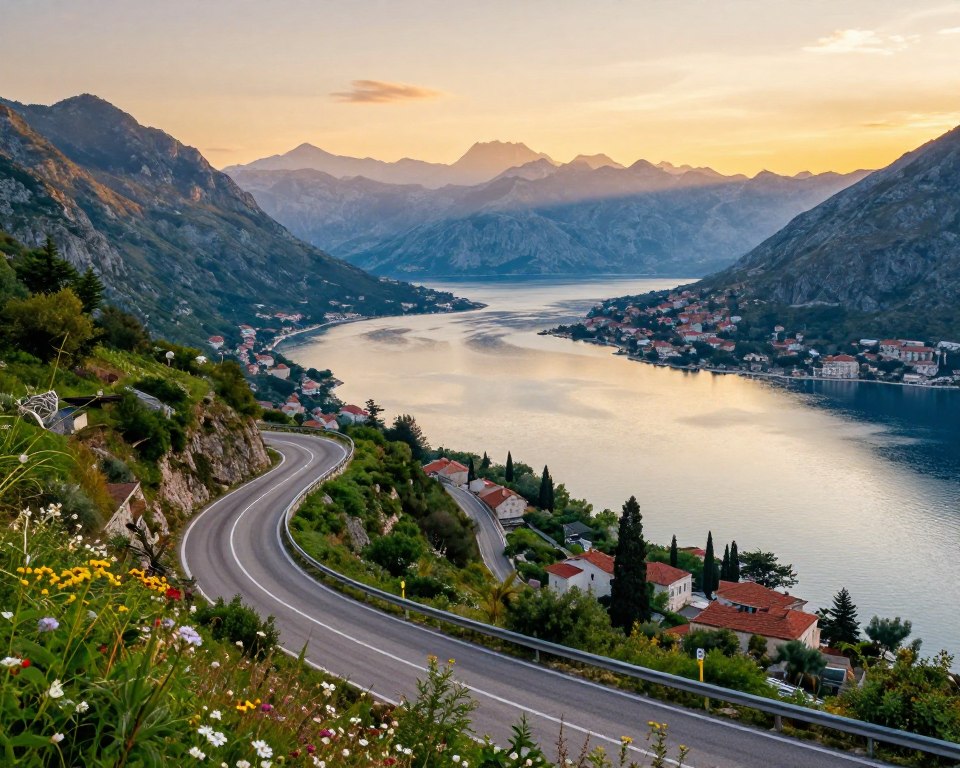 Küstenroute Montenegro von Kotor bis Ulcinj