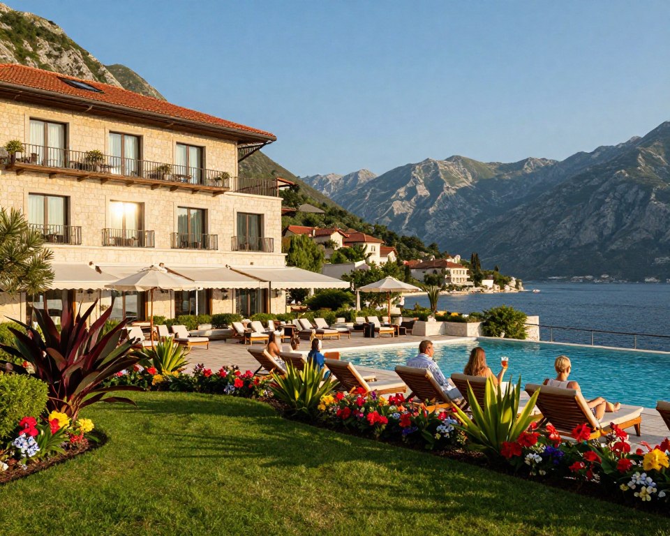Lage und Ausstattung für ein 4-Sterne-Hotel Montenegro prüfen Lage und Ausstattung für ein 4-Sterne-Hotel Montenegro prüfen