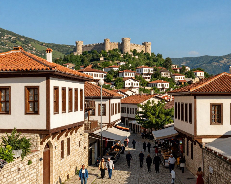 Osmanisches Erbe und historische Häuser in Gjirokastra Osmanisches Erbe und historische Häuser in Gjirokastra