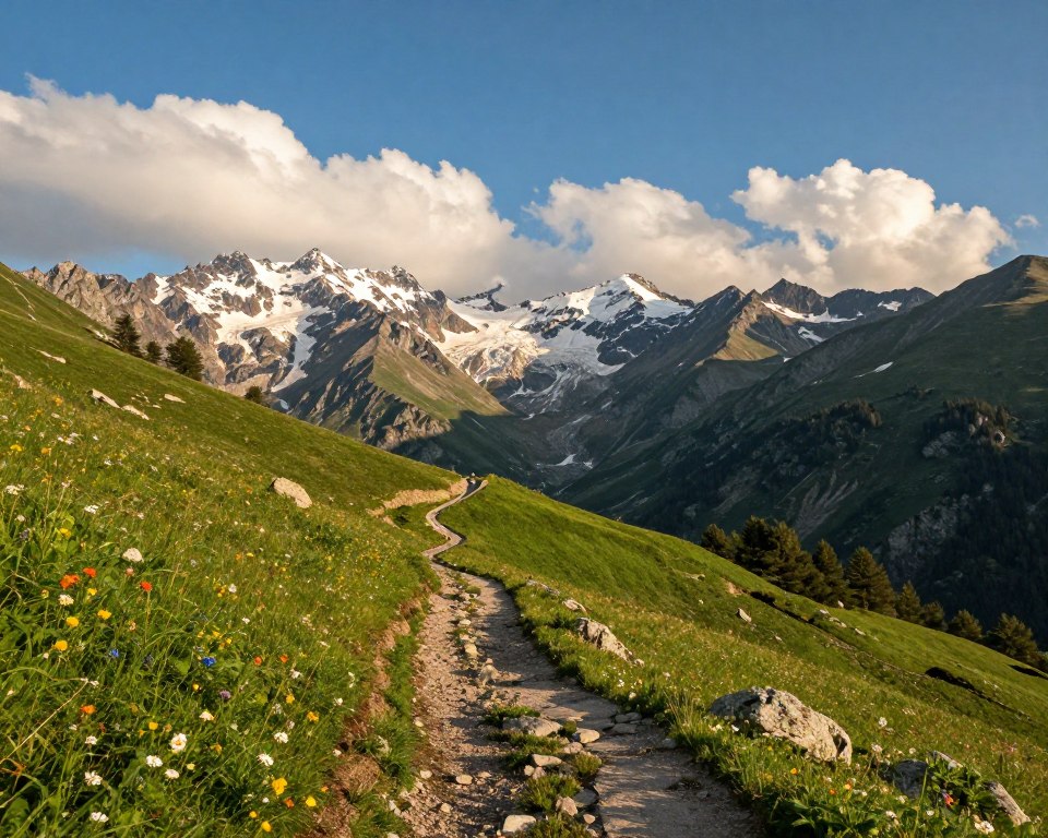 Passwanderung Albanien am Qafa-e-Pejës-Pass