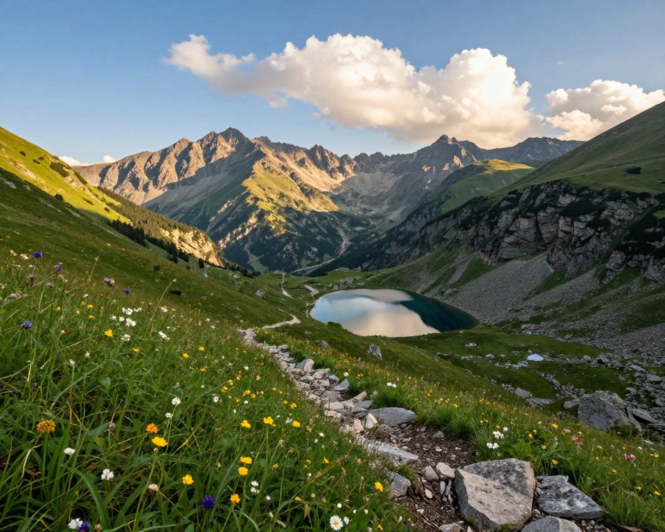 Peaks of the Balkans in den Albanischen Alpen
