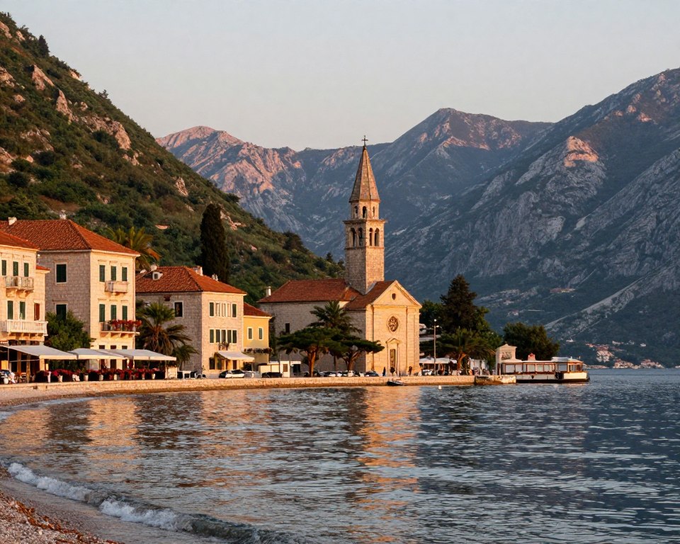 Perast an der Bucht von Kotor
