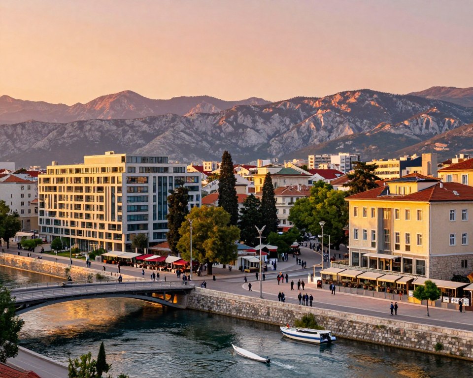 Podgorica, Hauptstadt Montenegros