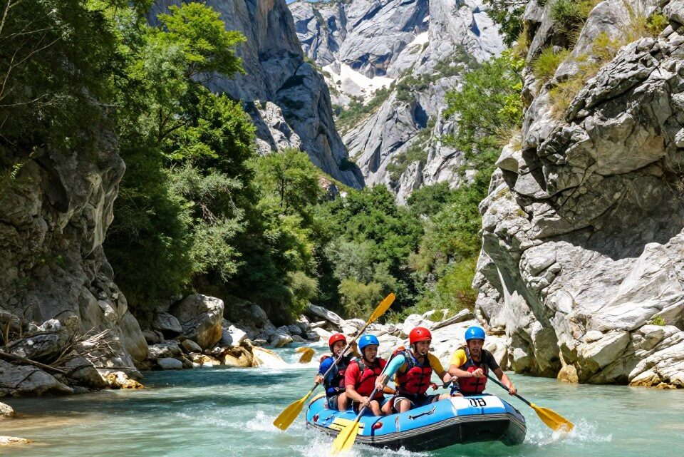 Rafting im Osum-Canyon: Dein Abenteuer in Albanien