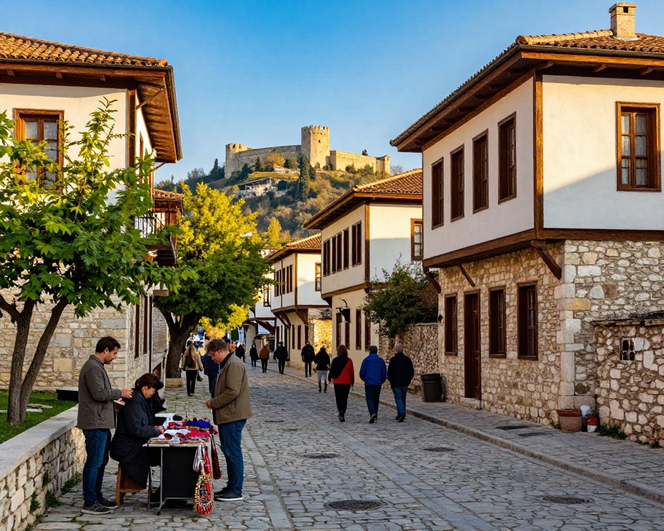 Reisezeit Gjirokastra: Spaziergang durch die Altstadt Reisezeit Gjirokastra: Spaziergang durch die Altstadt