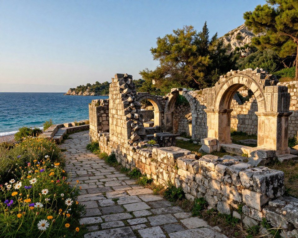 Ruinen von Stari Bar an der Adriaküste