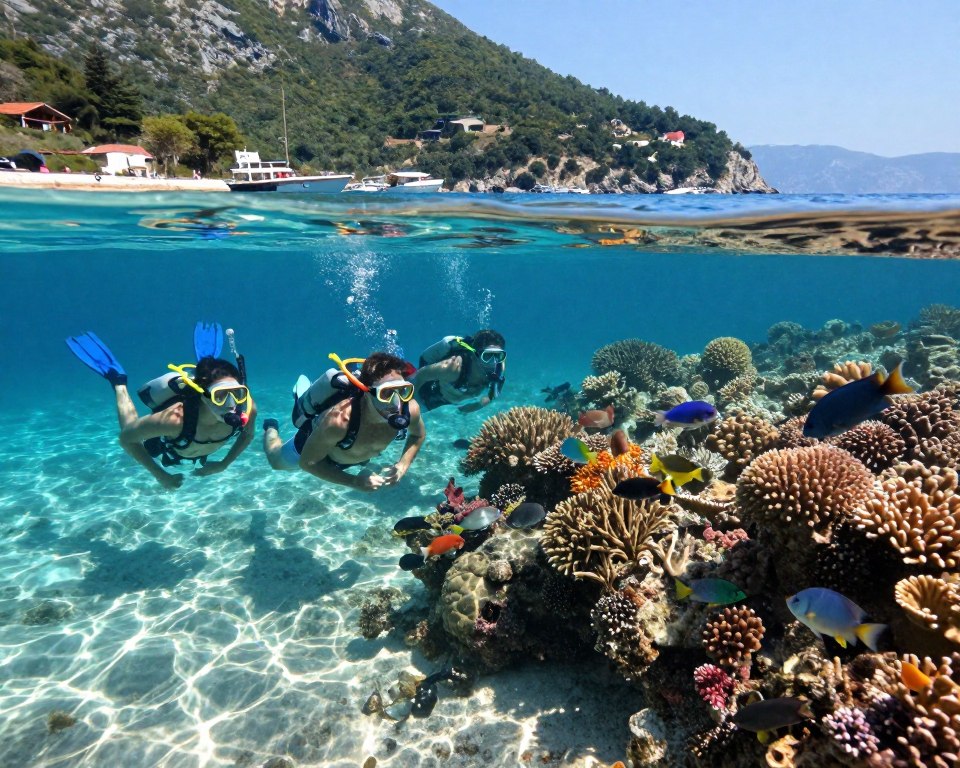 Schnorcheln Ksamil