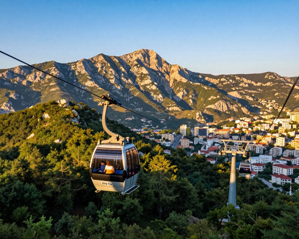 Seilbahn am Dajti bei Tirana