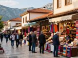 Shopping Montenegro in Albanien