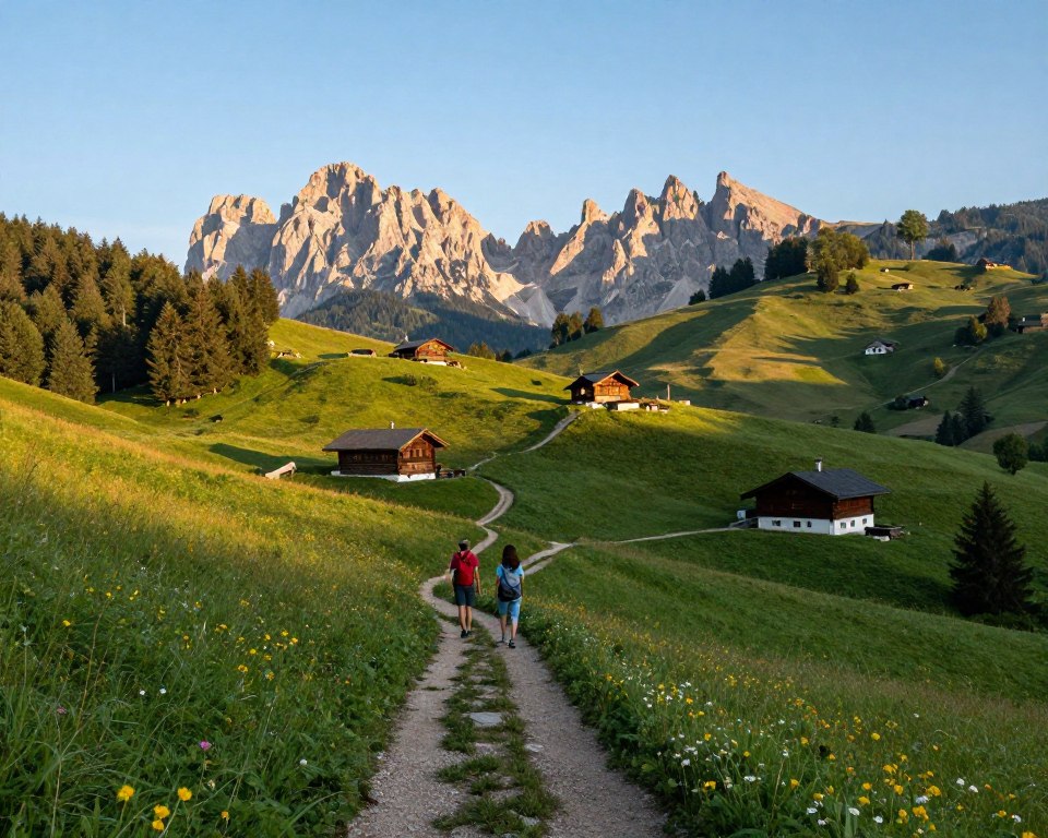 Wandern bei Vermosh und Lepushë in der Region Kelmend