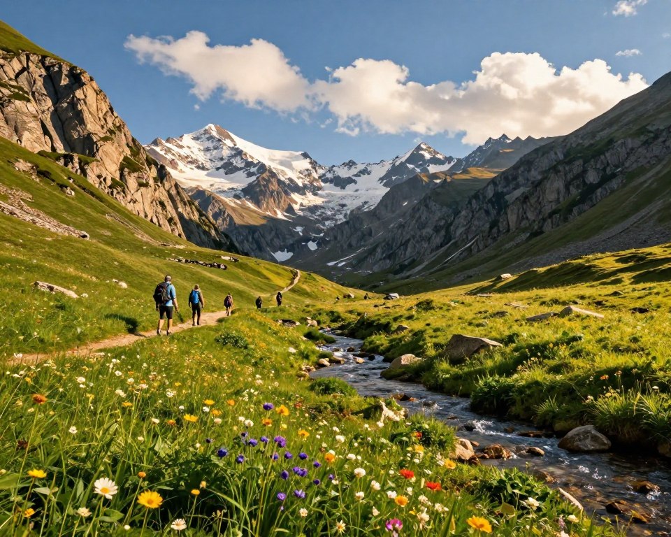 Wanderroute Valbona Çerem Dobërdol in den Albanischen Alpen