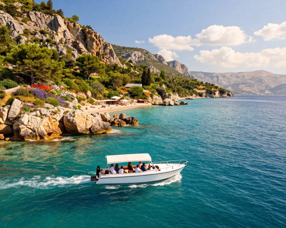 individuelle Küstenfahrt bei Ksamil und Saranda